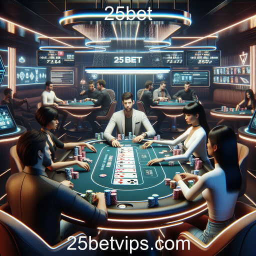 Descubra o Mundo do Pôquer Online no 25bet